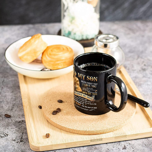 From Mom-to My Son Lion Mug 11Oz, Son Gift